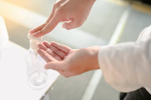 Désinfectant pour les mains