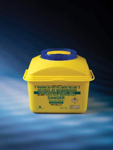 First Aid Safety Container Sharps Container Standards Findlay Scientific
