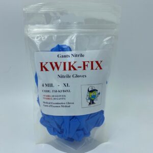 KWIK-FIX Nitrile Gloves 4mil