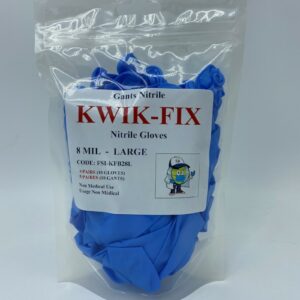 KWIK-FIX Nitrile Gloves 8mil